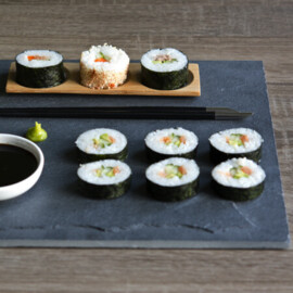 Serviertablet schiefer 30x30cm