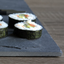 Serviertablet schiefer 30x30cm