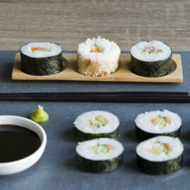 Amuse Schüssel aus Bambus (4 Stück)