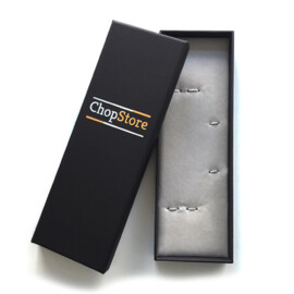 Luxus-Essstäbchen-Geschenkbox (leer), geeignet für zwei Sätze Essstäbchen und zwei Stäbchenresten